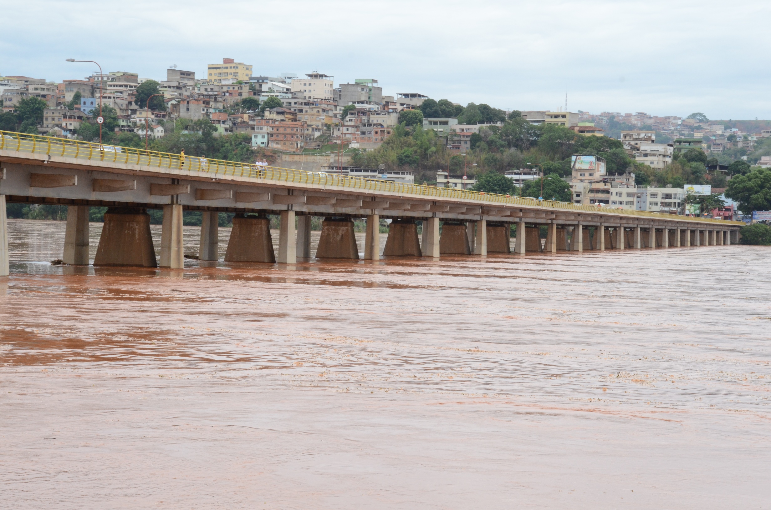 Rio Doce poderá atingir níveis de inundação em Baixo Guandu, Colatina e Linhares