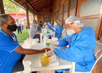Monitora Aracruz: mais uma etapa de testagem do coronavírus é realizada