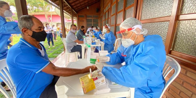 Monitora Aracruz: mais uma etapa de testagem do coronavírus é realizada