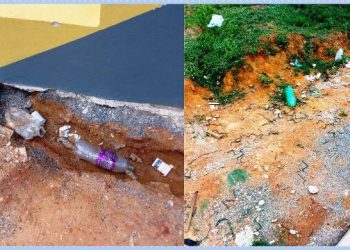 Complexo esportivo em Colatina está sendo danificado por populares