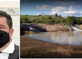 Vereador Reinaldo Borrinha quer reabertura da Cachoeira do Granito