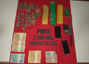 Polícia Militar apreende maconha em Afonso Cláudio