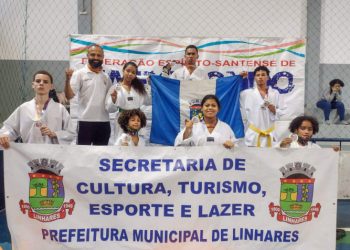 Atletas de Linhares conquistam sete ouros em Estadual de Taekwondo
