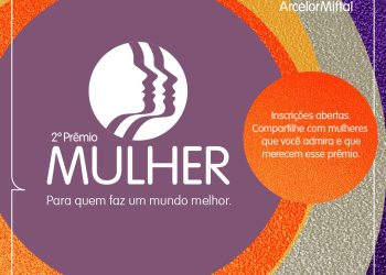 Inscrições gratuitas para o Prêmio Mulher até 22 de dezembro