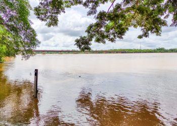 Nível do Rio Doce sobe em Linhares e Defesa Civil reforça alerta às famílias do Olaria