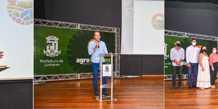 Prefeito Guerino Zanon e secretário Franco Fiorot anunciam expansão do Programa de Fruticultura e implantação de tanques escavados para produção de tilápias