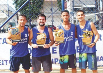 Campeões do circuito de vôlei e futevôlei são conhecidos