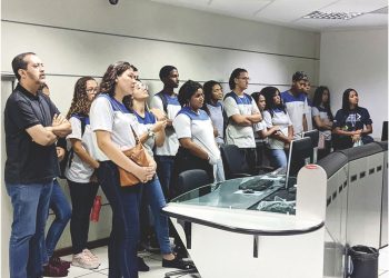 Estudantes do Senai da Serra visitam o Prodest