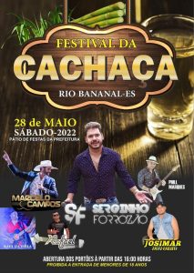 FESTIVAL DA CACHAÇA RIO BANANAL 4 WhatsApp Image 2022 05 12 at 09.46.50