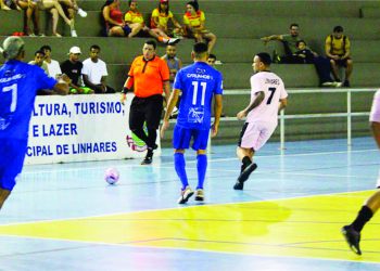 Segunda rodada da Copa Linharense de Futsal movimenta o ginásio do Aviso.