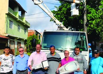 Bairro Camará é o 61º da Serra a ter 100% de iluminação em LED