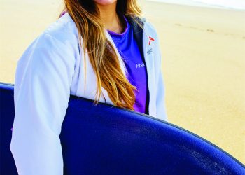 ArcelorMittal Tubarão patrocina bodyboarder Luna Hardman