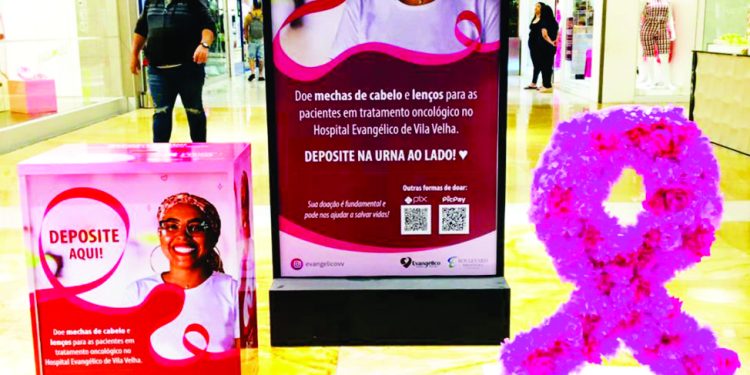Hospital Evangélico faz ação no Outubro Rosa