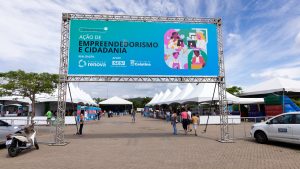Fundação Renova. Ações gratuitas de empreendedorismo e cidadania recebem mais de 11 mil visitantes no ES 2 Acao de empreendedorismo e cidadania. Creditos Fundacao Renova