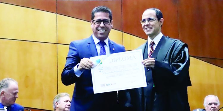 Marcelo Santos é diplomado como deputado estadual 1 Marcelo Santos é diplomado como deputado estadual