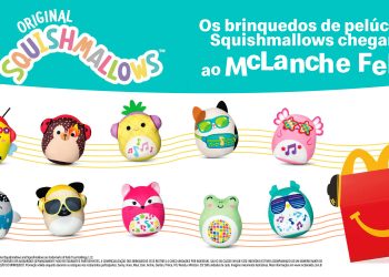 Fofura toma conta do McLanche Feliz com brinquedos de Squishmallows