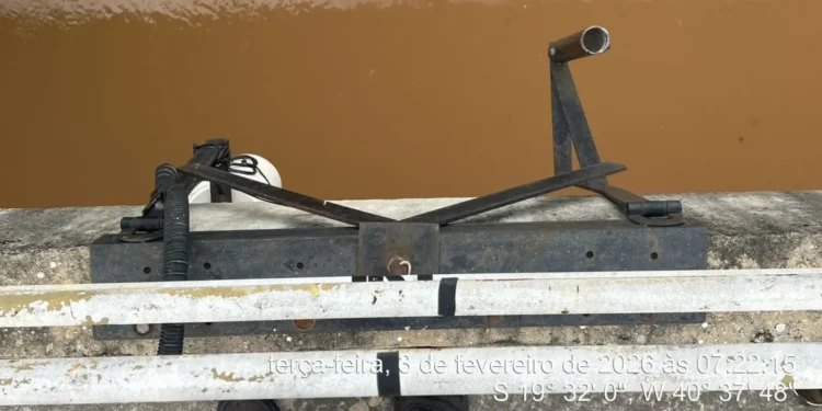 Defesa Civil registra furto em equipamento de monitoramento do Rio Doce.